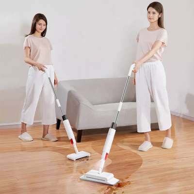 Deerma TB900 Electric Sweeping Mopping 2 In 1 Handheld Water Spraying Mop Floor Cleaner Rotatable Spiral Rolling Brush Sweeper